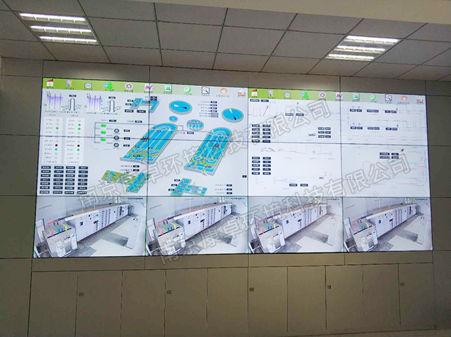 污水處理廠大屏顯示系統(tǒng)，污水廠可視化管理解決方案
